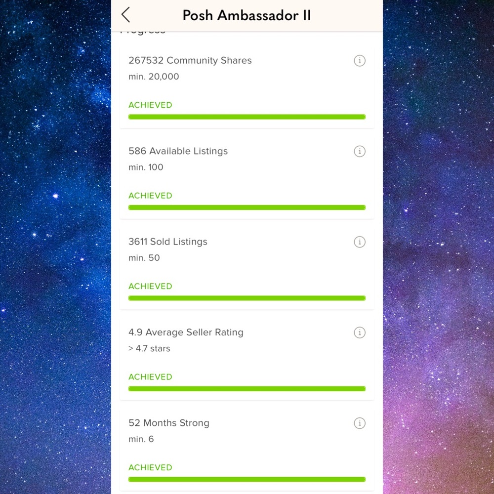 Thanks for stopping by-- Check out my Posh Stats!